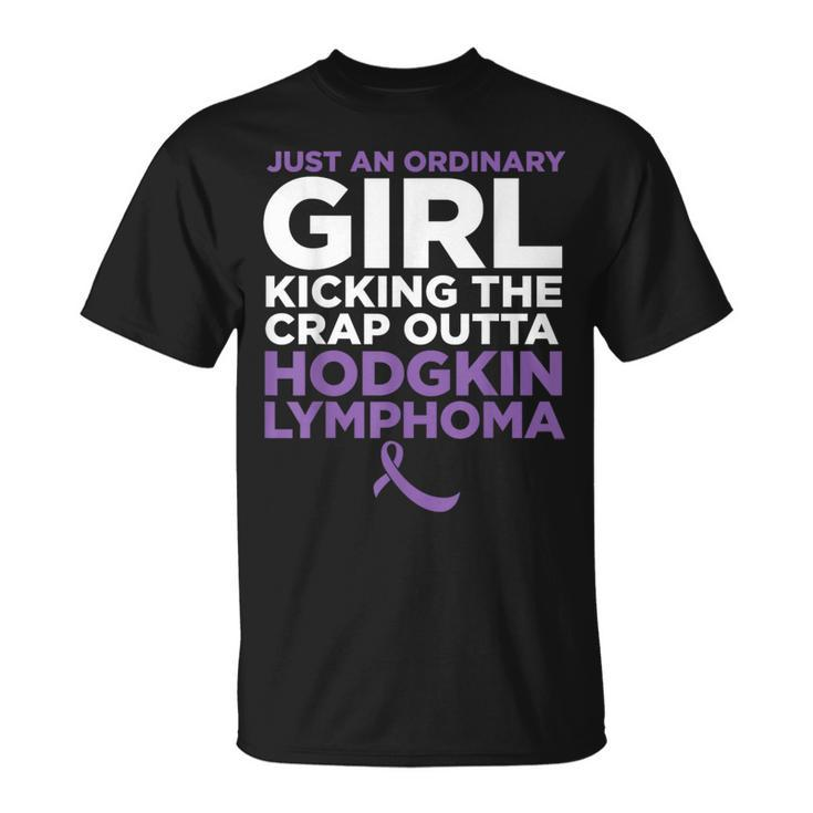 Hodgkin Lymphoma For Cancer Patient Female T-Shirt
