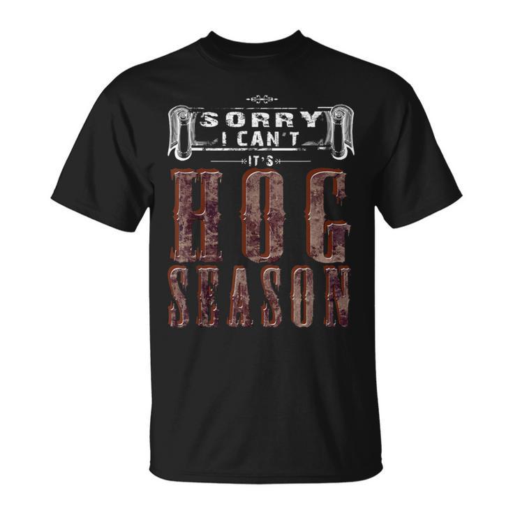 Hog Hunting Accessories Boar Hunter T-Shirt