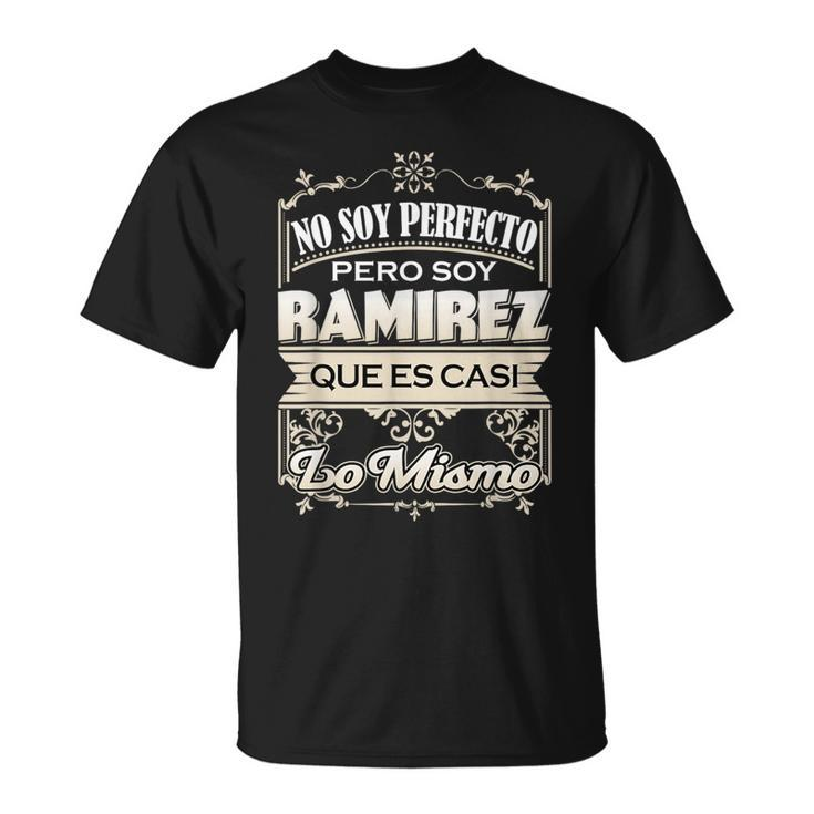 Hombre Camiseta Apellido Ramirez Last Name Ramirez T-Shirt