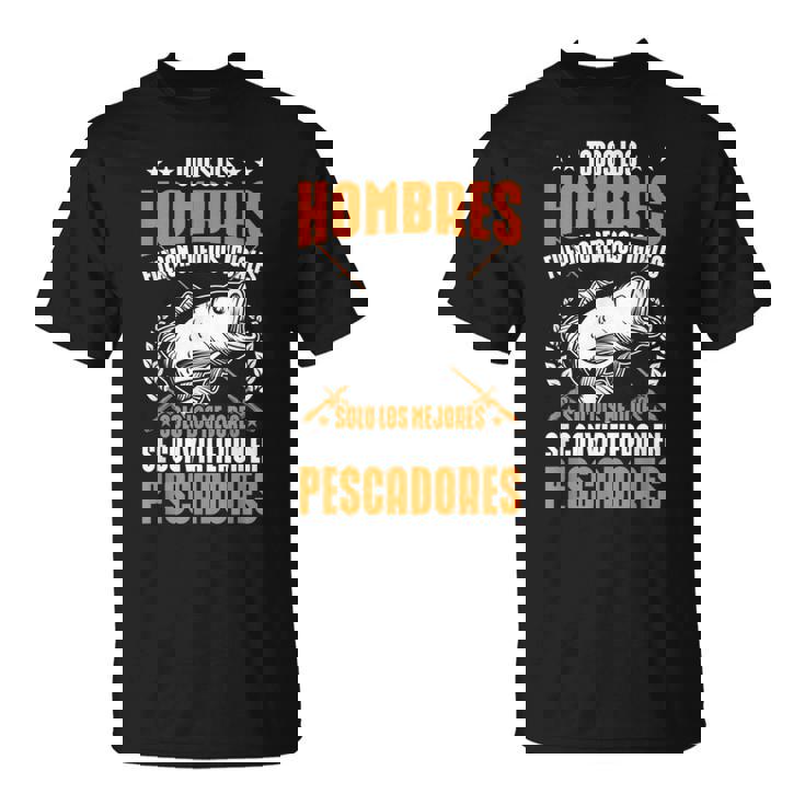 Hombre Pesca Mejores Se Convirtieron En Pescadores Pescador