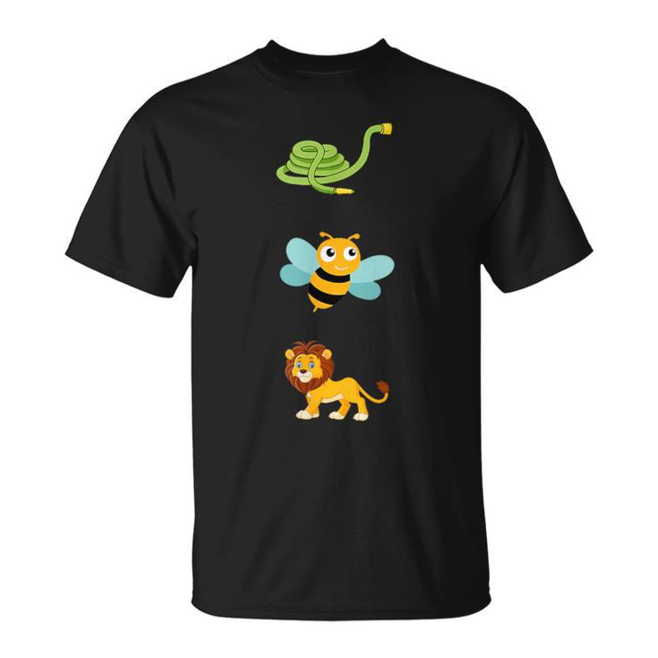 Hose Bee Lion Cute T-Shirt