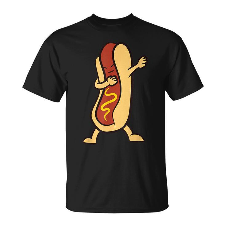 Hotdog Dabbing Hot Dog T-Shirt
