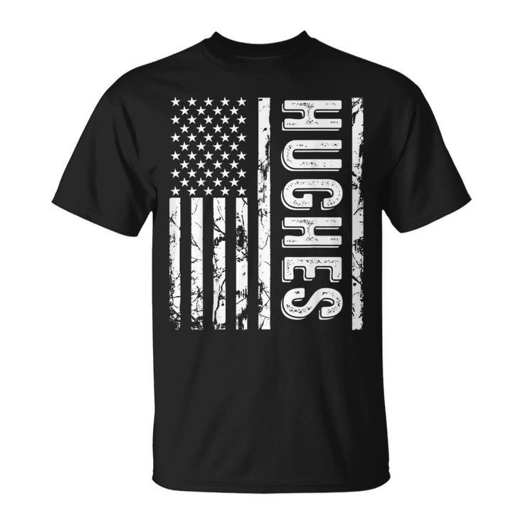 Hughes Last Name Surname Team Hughes Family Reunion T-Shirt