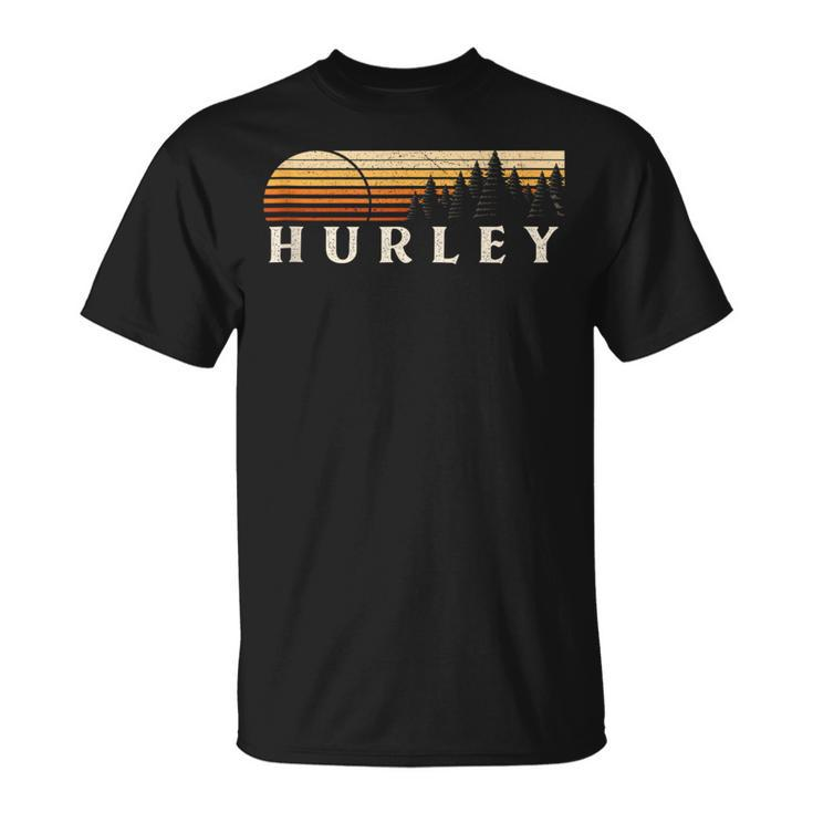 Hurley Va Vintage Evergreen Sunset Eighties Retro T-Shirt