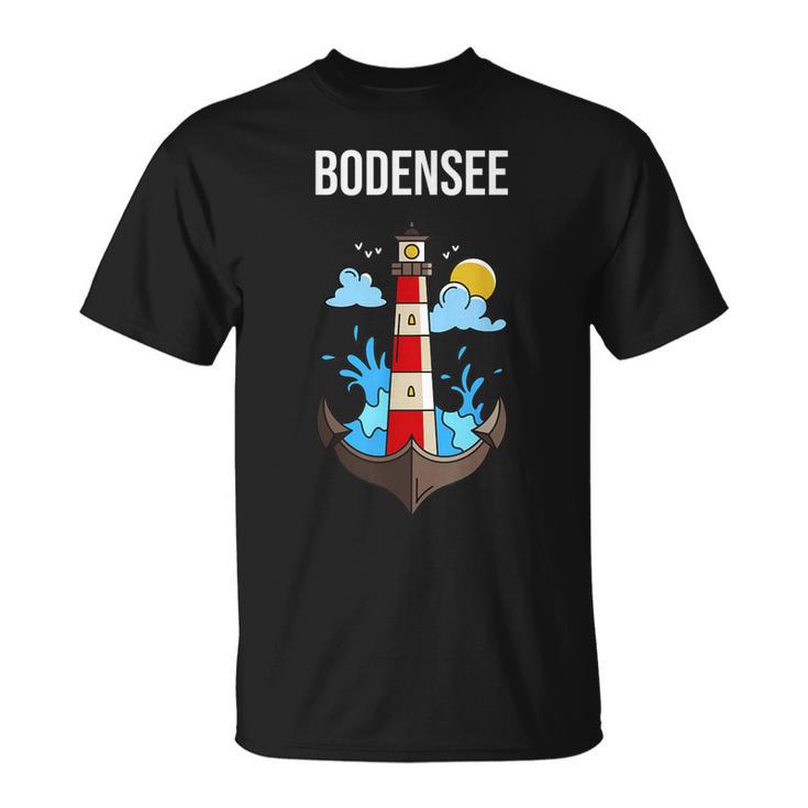 Ich Liebe Den Bodensee Black T-Shirt