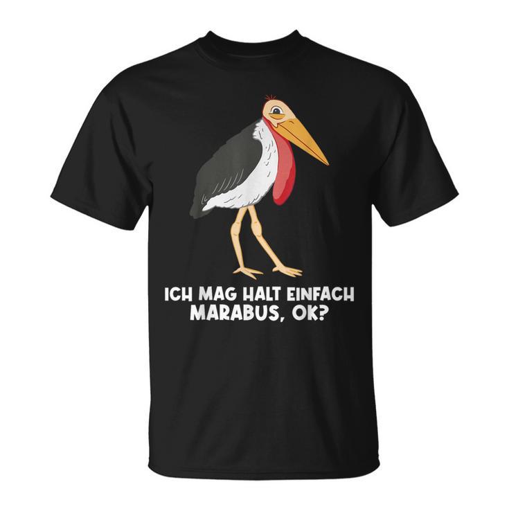 Ich Mag Halt Einfach Marabus Ich T-Shirt