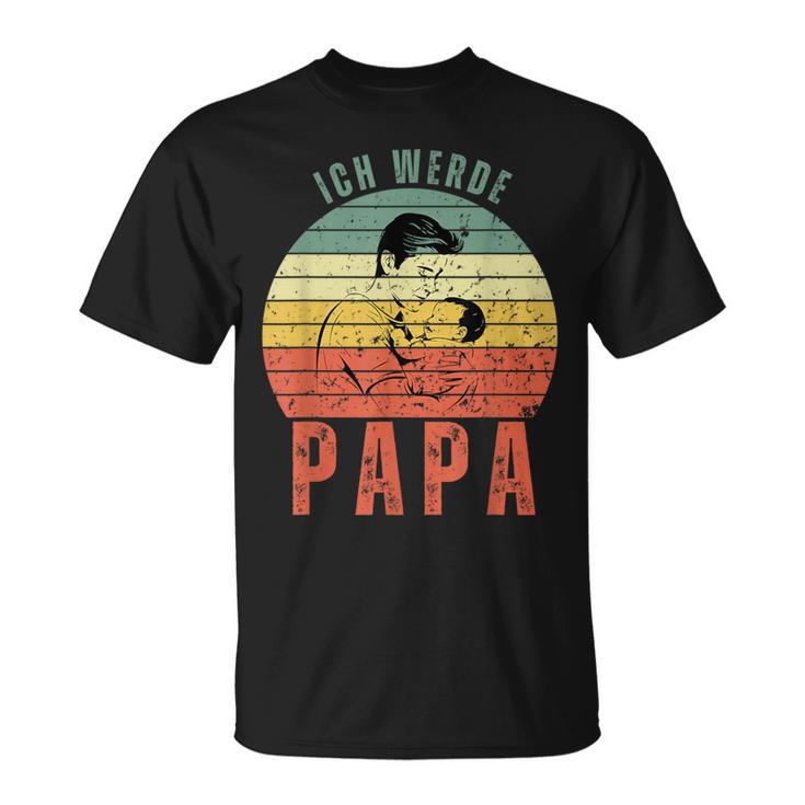 Ich Werde Papa 2024 Geschenkeen Für Werdendeater T-Shirt