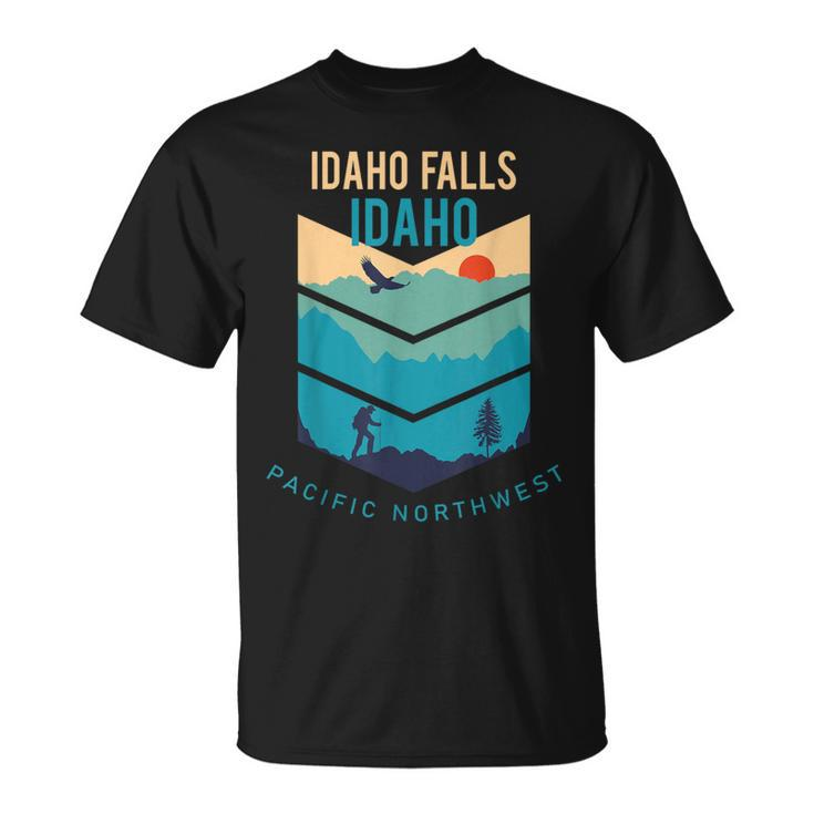 Idaho Falls Idaho Native Hometown Vintage Pacific Northwest T-Shirt