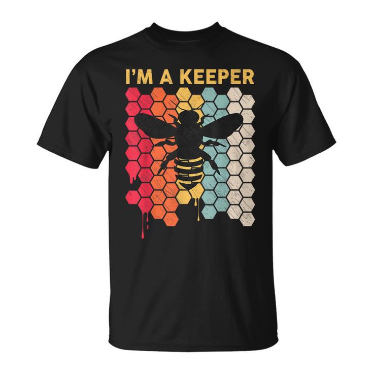 I'm A Bee Keeper Honey Beekeeping Husband T-Shirt