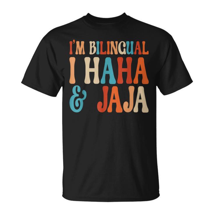 I’M Bilingual Haha And Jaja Spanish Heritage Month Teacher T-Shirt