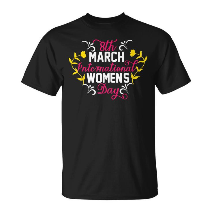 International Women's Day 2024 8 March T-Shirt