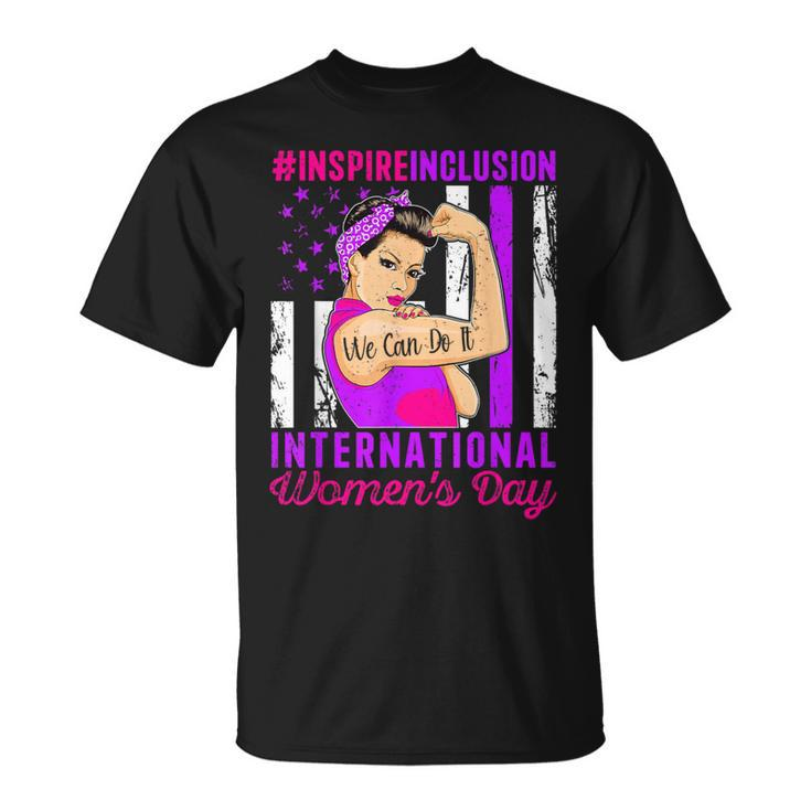 International Women's Day 2024 Inspire Inclusion 8 March T-Shirt