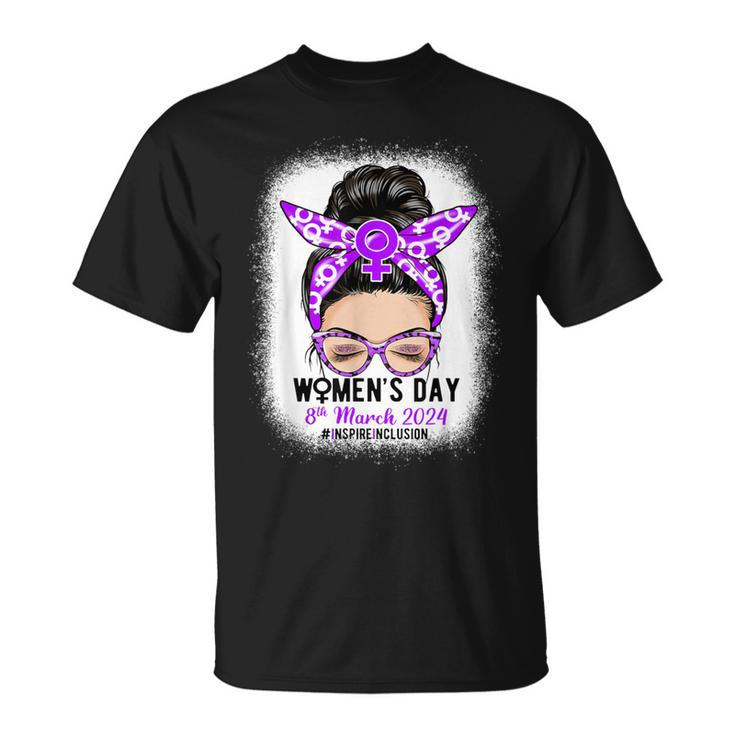 International Women's Day 8 March 2024 Inspire Inclusion T-Shirt