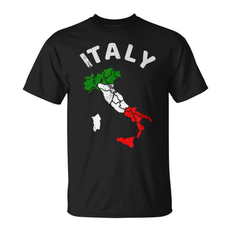 Italy T Italian Flag Italia T-Shirt