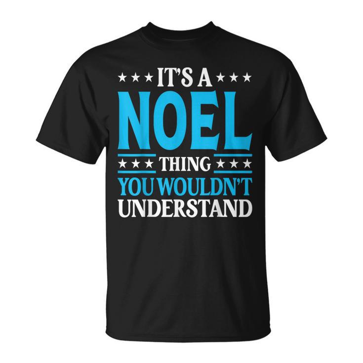 Noel Name Gift Noel Facts Unisex T-Shirt | Seseable UK