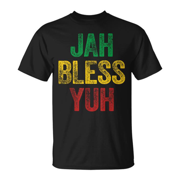 Jah Bless Yuh Patois Jamaican Slang T-Shirt