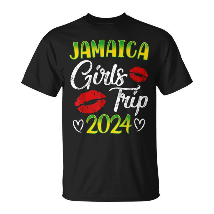 Jamaica Girls Trip 2024 Summer Vacation Weekend T-Shirt