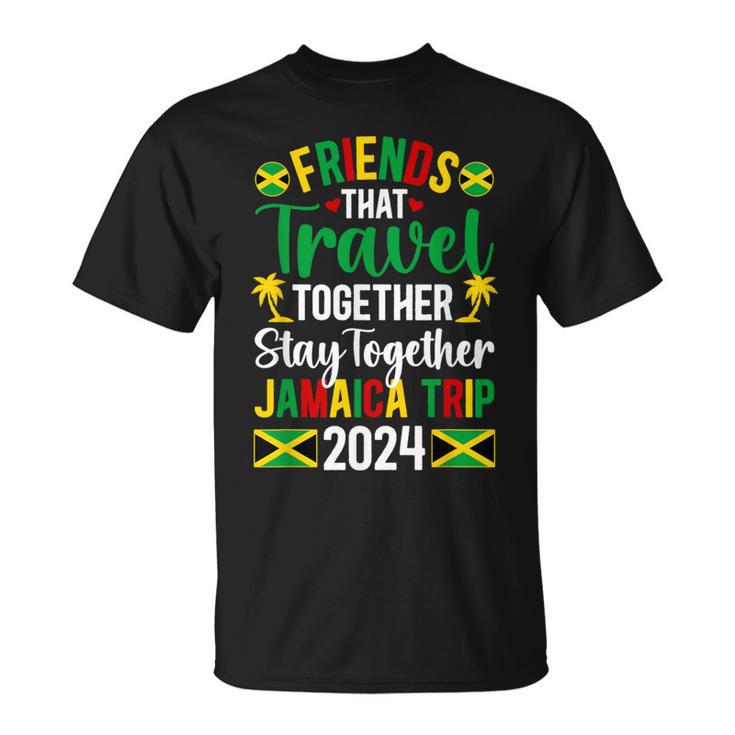 Jamaica Trip 2024 Vacation Travel Jamaica Girls Trip 2024 T-Shirt