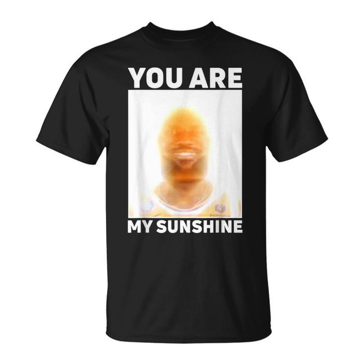 James Meme You Are My Sunshine T-Shirt