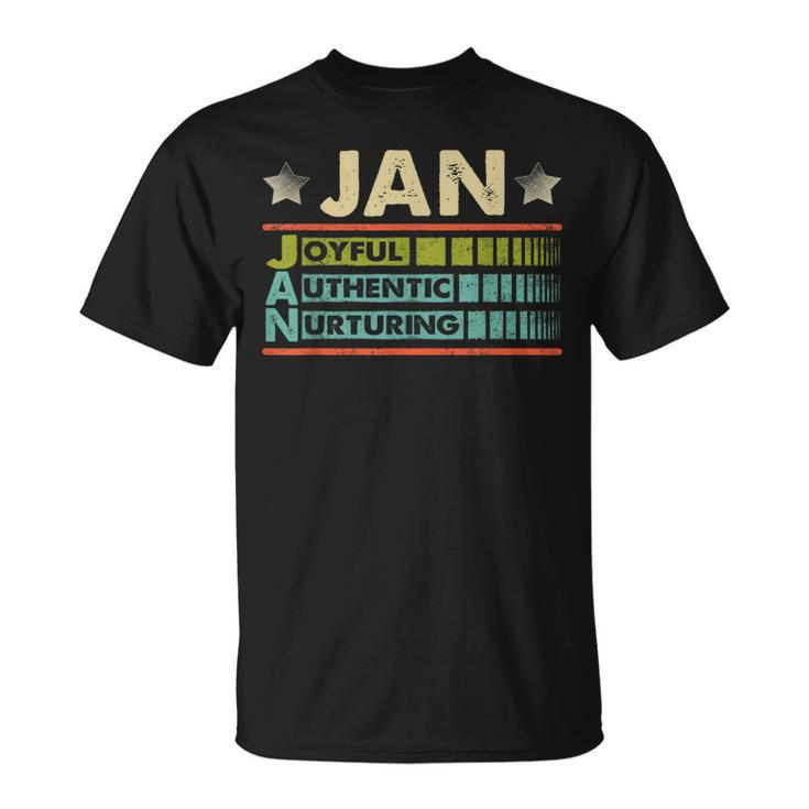 Jan Family Name Last Name Jan T-Shirt