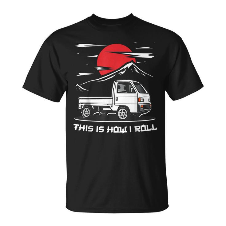 Japan Mini Truck Kei Car Cab Over Compact 4Wd Off Road Truck T-Shirt