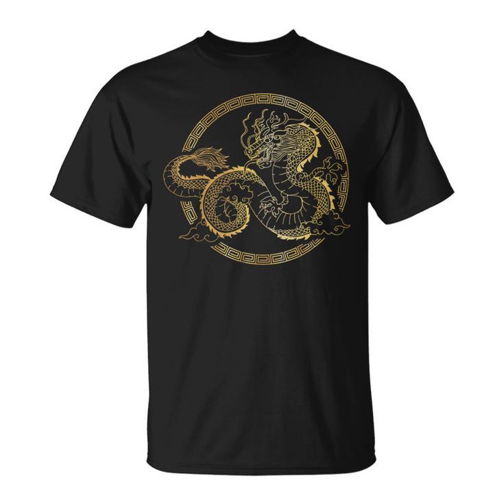 Japanese Tokyo Dragon Asian Tattoo Inspired Retro 80’S Style T-Shirt