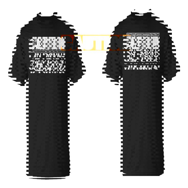 J'arrête De Fumer Attention T-Shirt