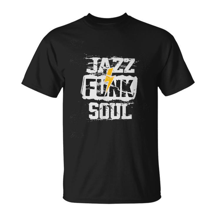 Jazz Funk & Soul Afro Retro Vintage Music T-Shirt