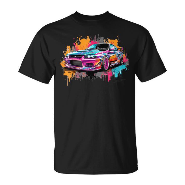 Jdm Car Tuning Japanese Domestic Market Automotiv Drifting T-Shirt