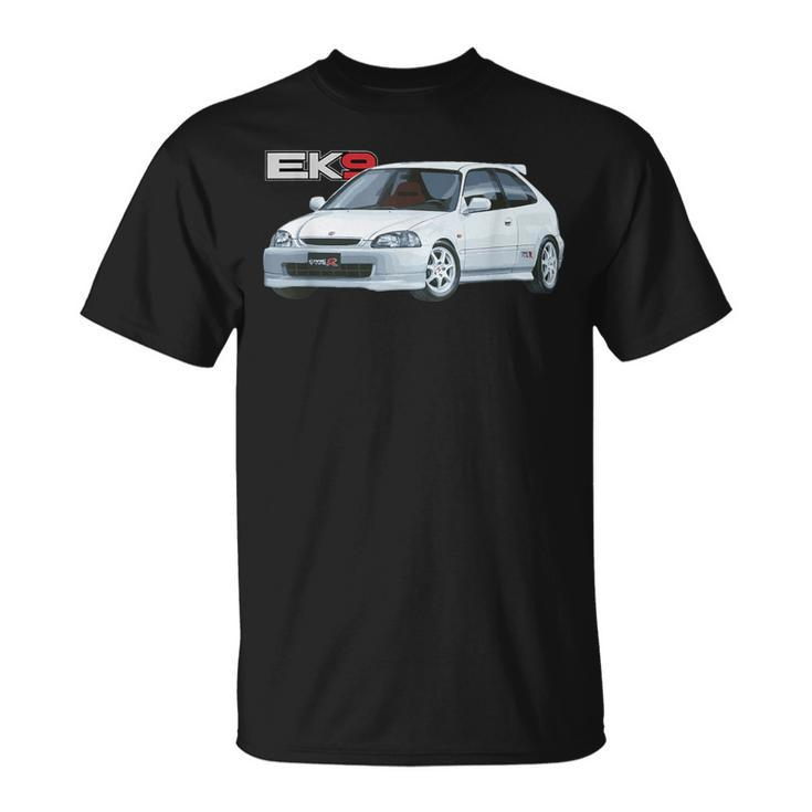Jdm Car Type Ek9 Hatch Sport Dx Manual 5 Speed B16 T-Shirt