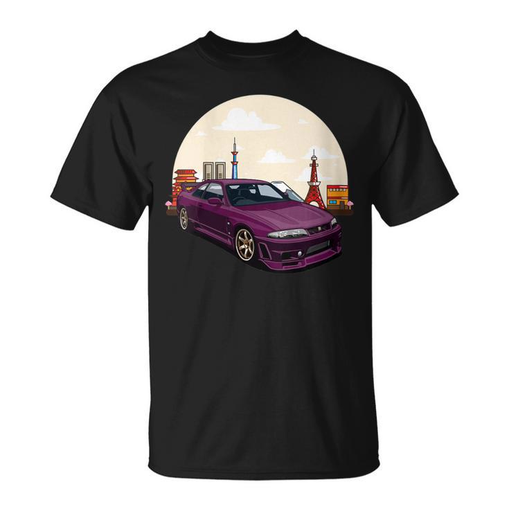 Jdm Skyline R33 Car Tuning Japan Tokio Drift T-Shirt