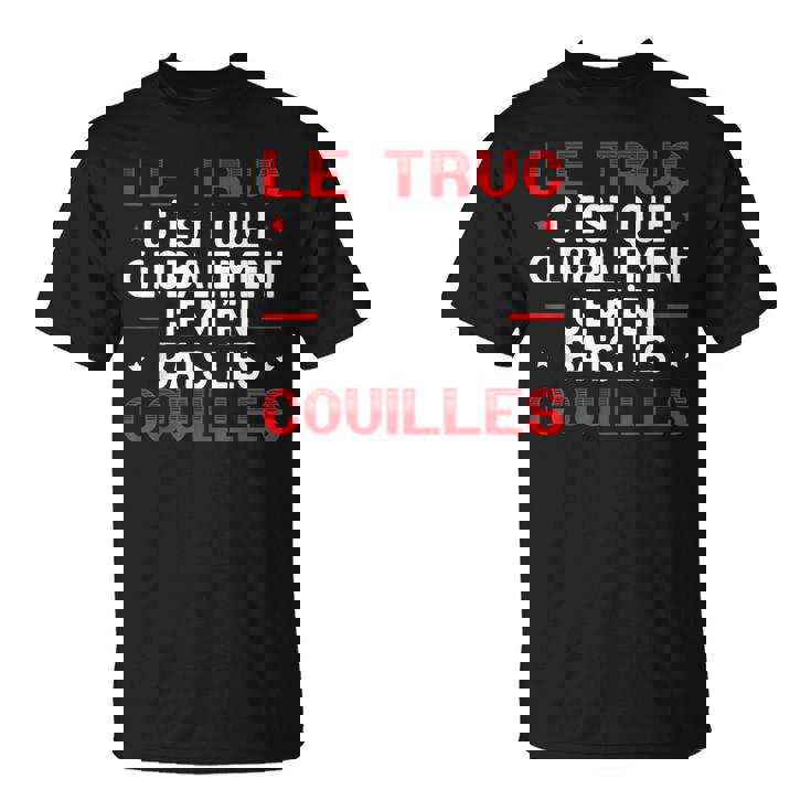 Je M'en Bats Les Cuoilles Cadeau Humoristique T-Shirt