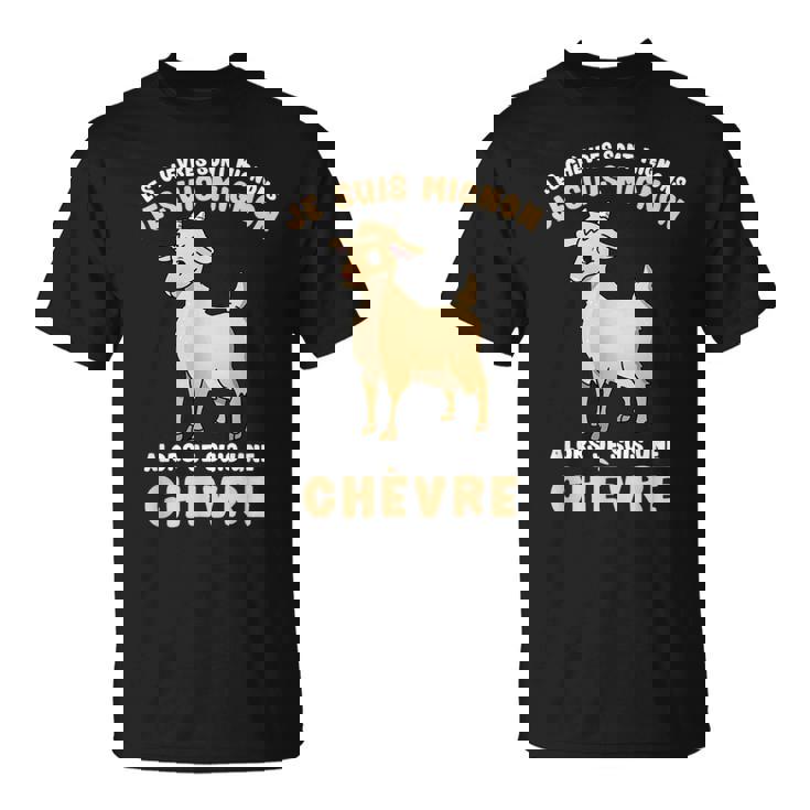 Je Suis Mignon Je Suis Une Chèvre T-Shirt