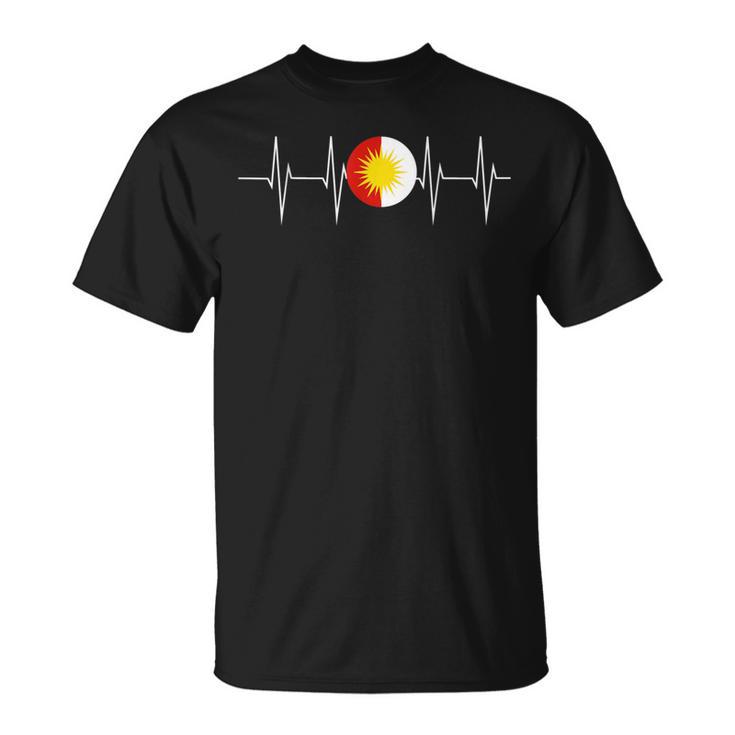 Jesiden Yezidian Flag Ezidi T-Shirt