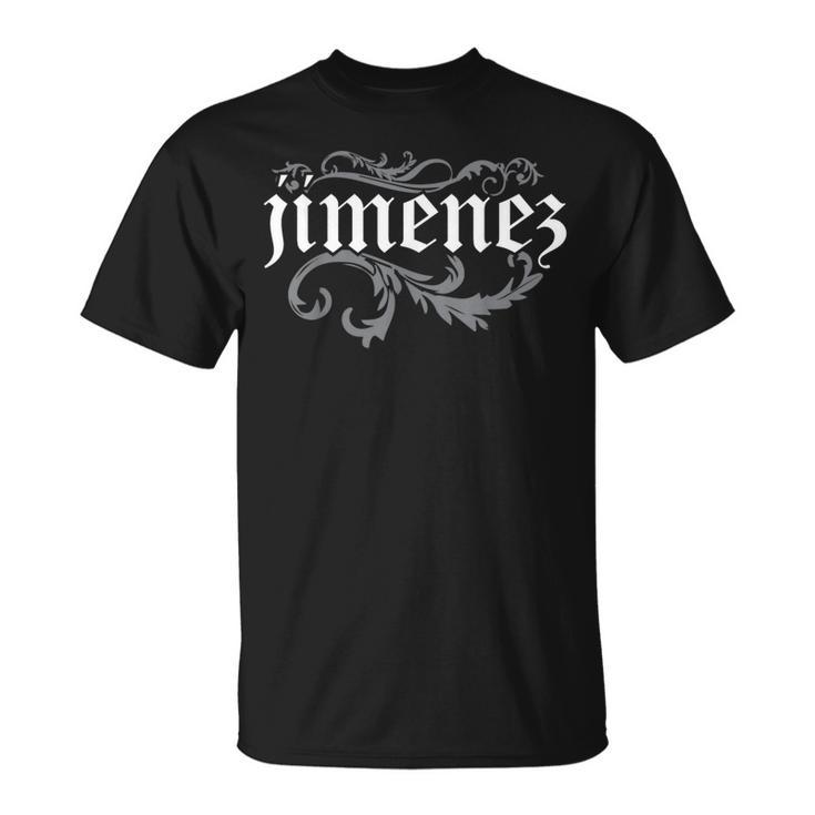 Jimenez Filigree Old English T-Shirt