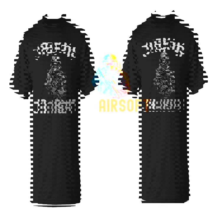 J'peux Pas J'ai Airsoft Airsoft Homme Humour T-Shirt