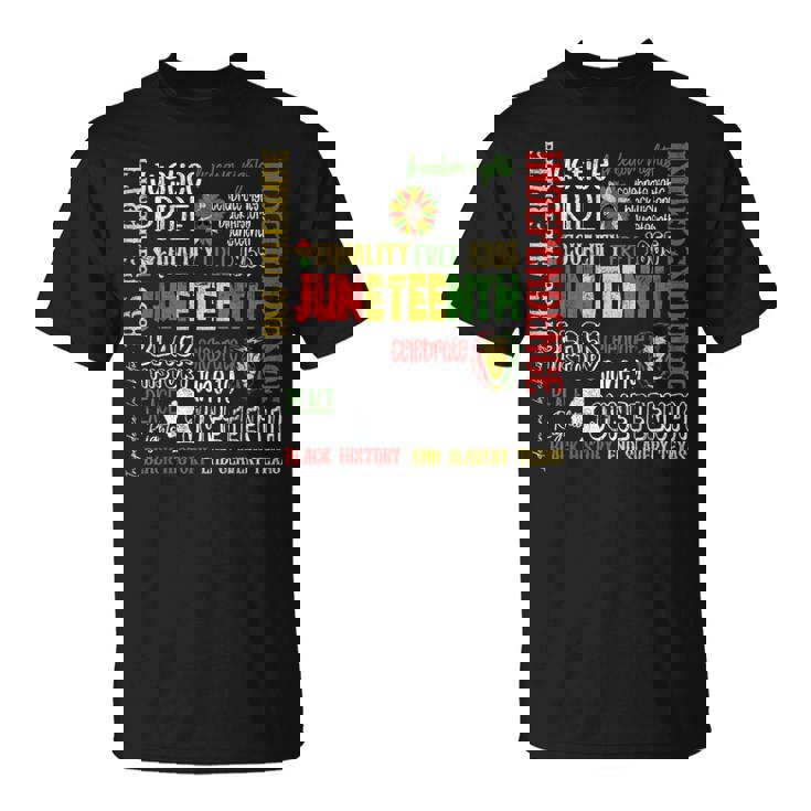Junenth 1865 Celebrate Freedom Retro Junenth 2024 T-Shirt
