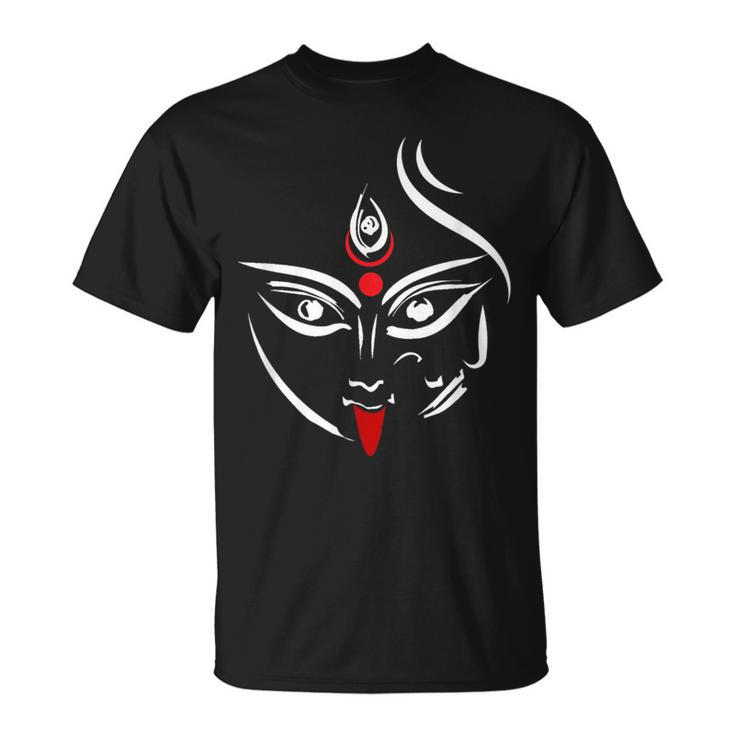 Kali Goddess Deity Indian India Hindu Yoga Puja Kali T-Shirt