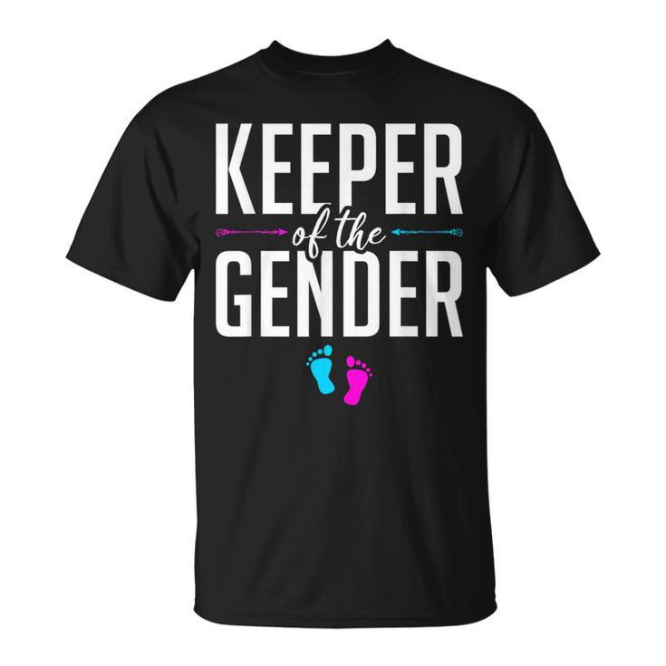 Keeper Of The Gender Gender Reveal T-Shirt