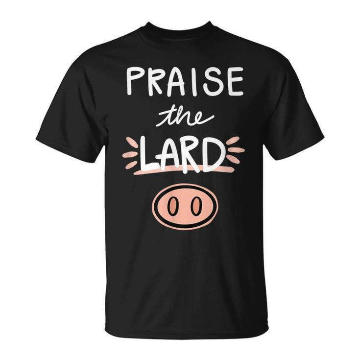 Keto Praise The Lard Bacon T-Shirt