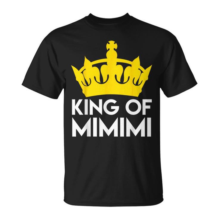 King Of Mimimi Statement Ironie Slogan T-Shirt