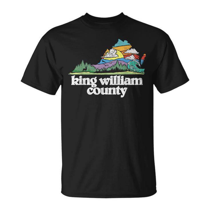 King William County Virginia Outdoors & Nature Lover T-Shirt