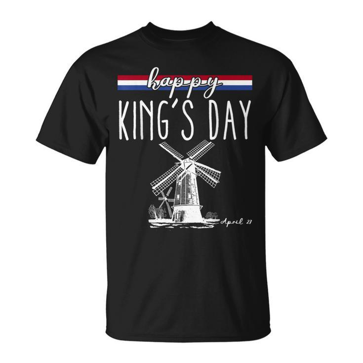 Kingsday Dutch Koningsdag Netherlands Kings Day Holland T-Shirt