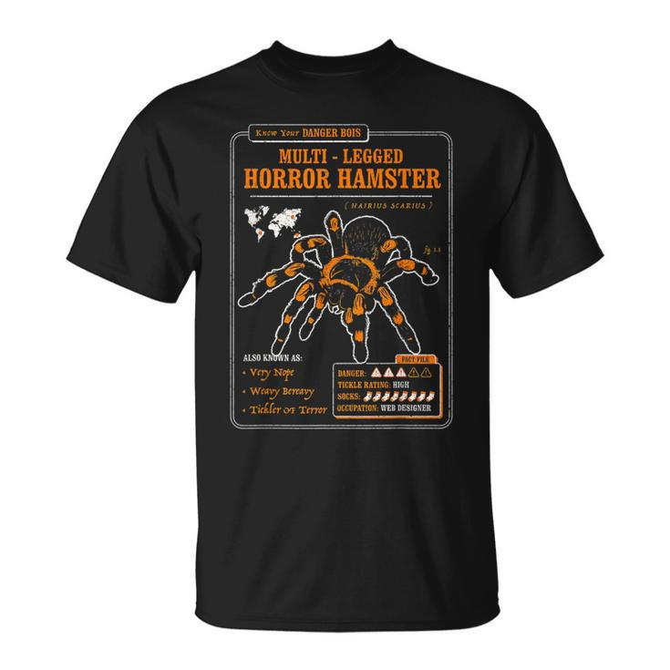 Know Your Multi Legged Horror Hamster T-Shirt