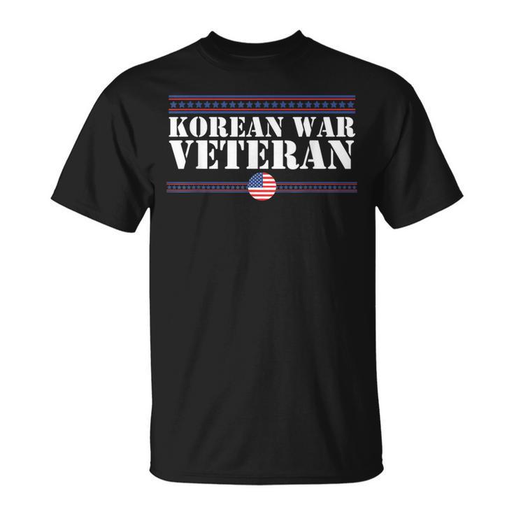 Korean Veteran Retired Korean Soldier For Veteran T-Shirt