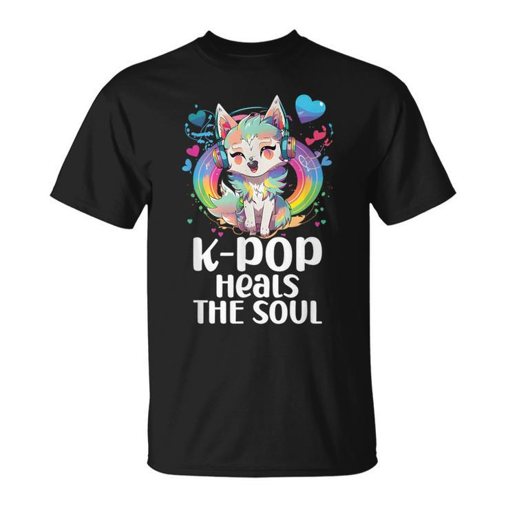 Kpop Items Bias Wolf Korean Pop Merch K-Pop Merchandise T-Shirt