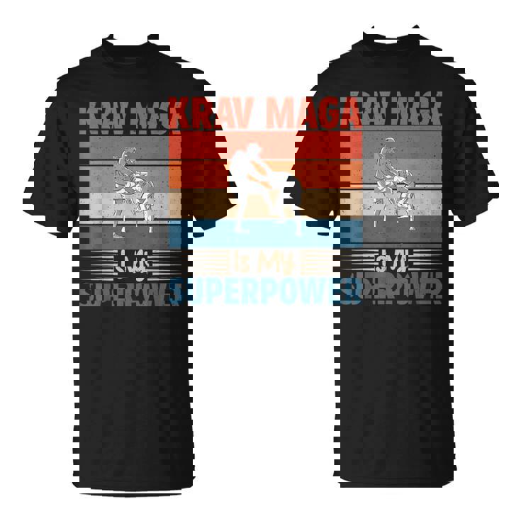 Krav Maga Es Mi Superpoder Krav Maga Camiseta unisex