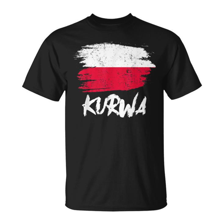 Kurwa Polska Poland Polish T-Shirt