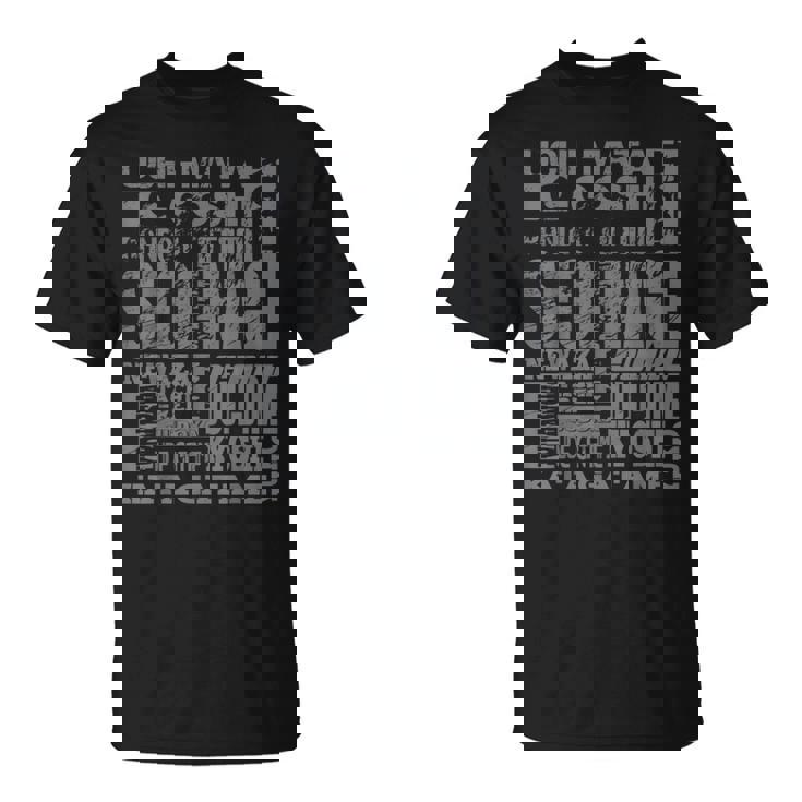 La A-Z De Judo T Belt De Judo Camiseta unisex