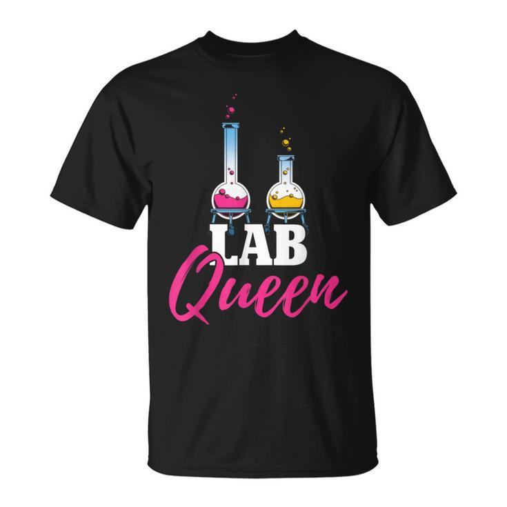 Lab Queen Lab Technician Medical Laboratory Scientist T-Shirt